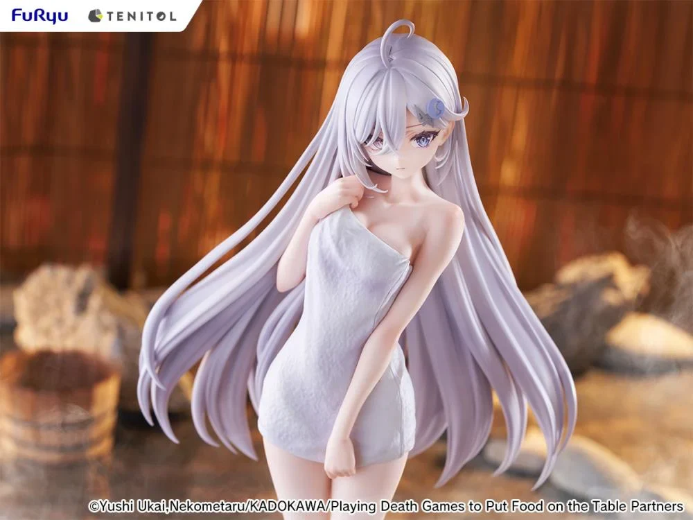 Playing Death Games to Put Food on the Table Tenitol Tall Yuki (Golden Bath Ver.) Figure - Image 5