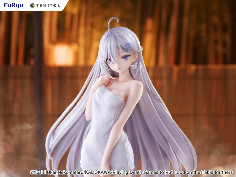 Playing Death Games to Put Food on the Table Tenitol Tall Yuki (Golden Bath Ver.) Figure - Image 6