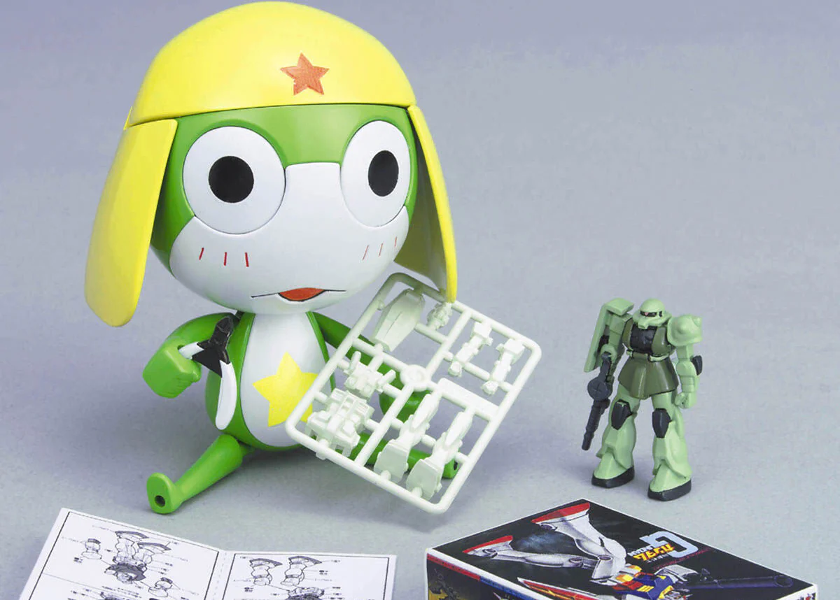 Sergent Keroko Plamo Collection Chibi-Kero Model Kit