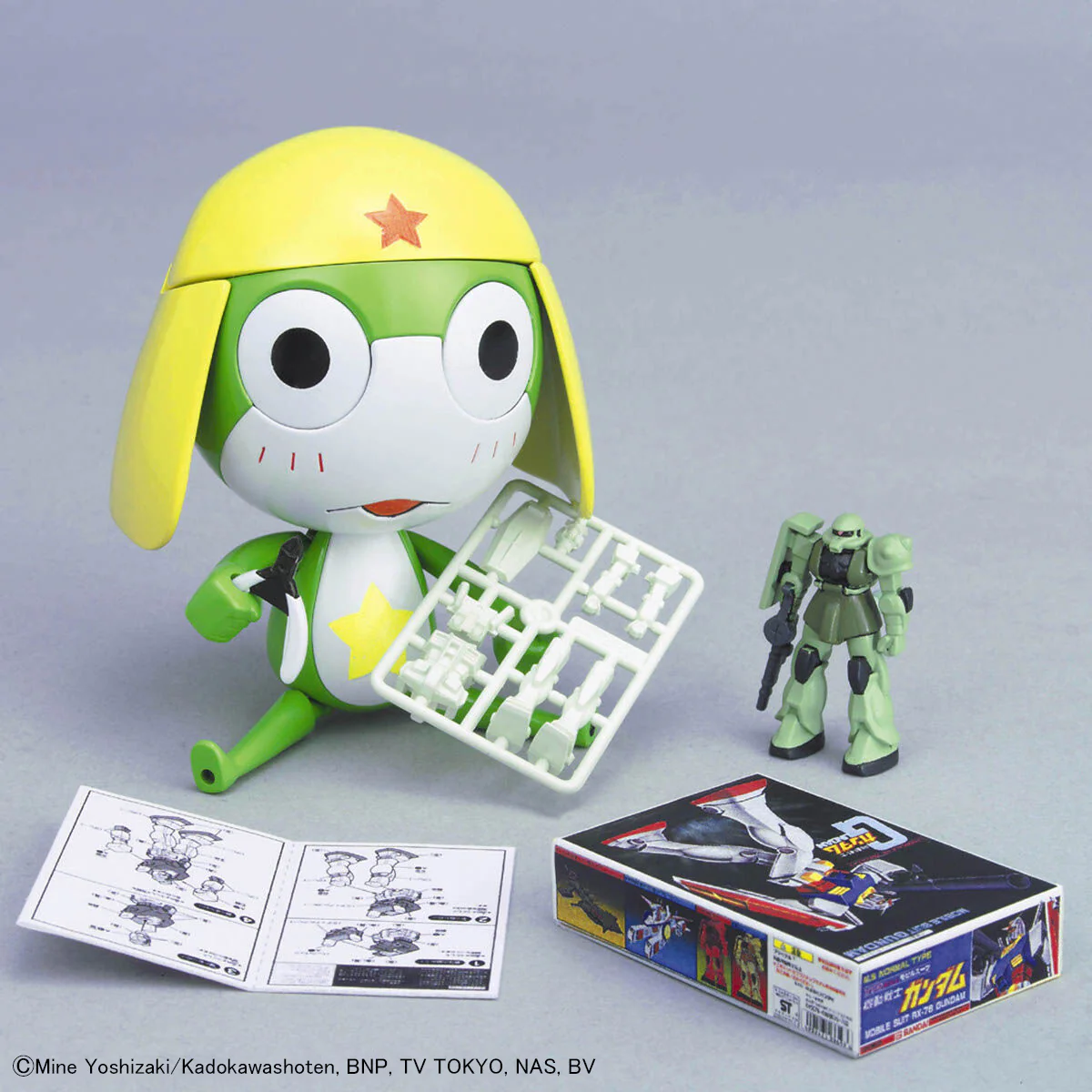 Sergent Keroko Plamo Collection Chibi-Kero Model Kit - Image 3
