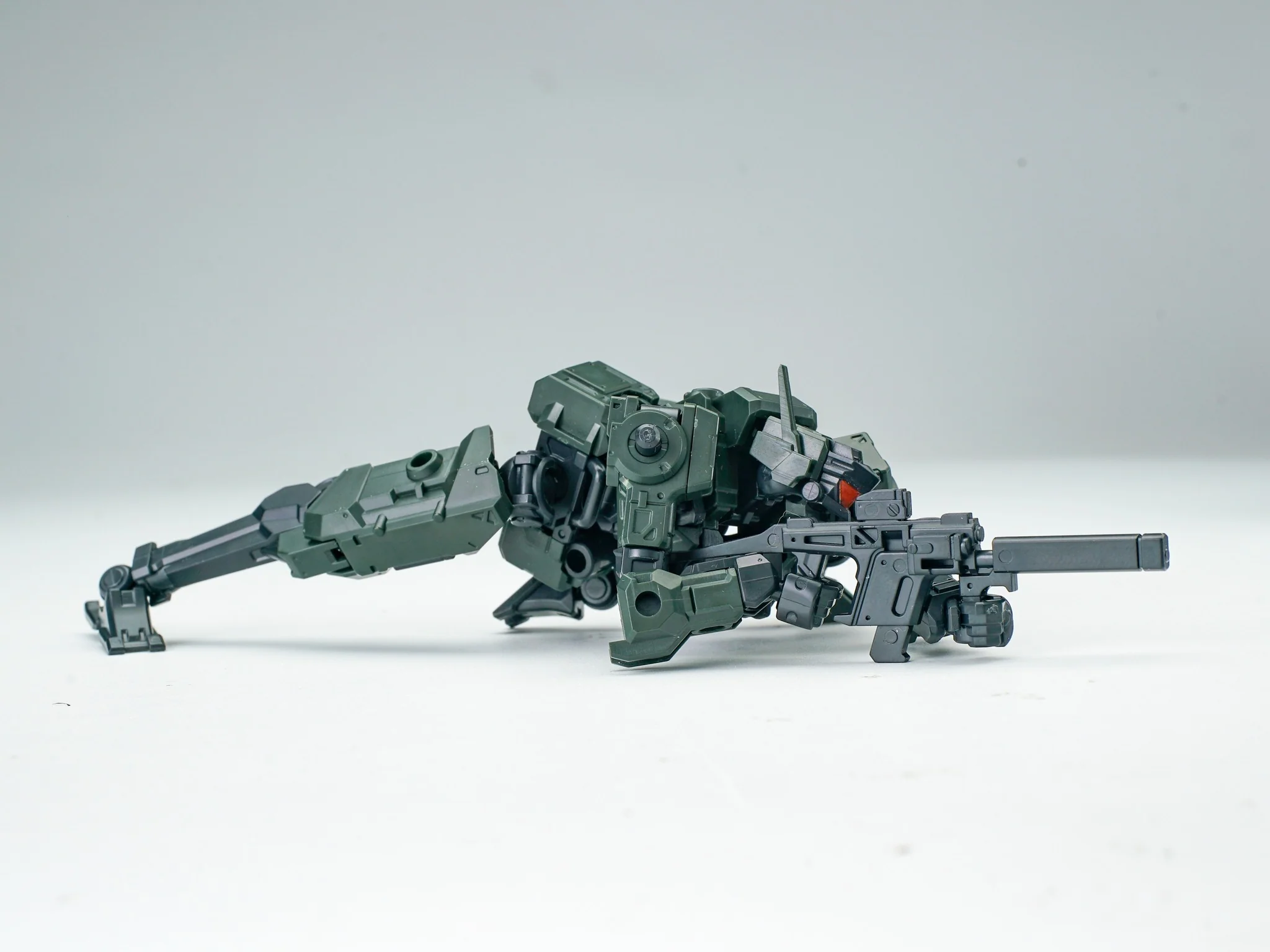 Sheik Mainland 3MIN Project-A 1/18 Fenrir A2 Standard Type Model Kit Green Pack Of 2 - Image 3