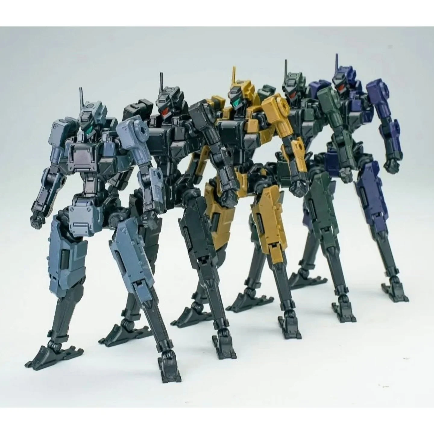 Sheik Mainland 3MIN Project-A 1/18 Fenrir A2 Standard Type Model Kit Blue Pack of 2 - Image 4