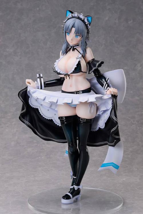 Shinobi Master Senran Kagura New Link B-Style Yumi (Maid Ver.) 1/4 Scale Figure - Image 6