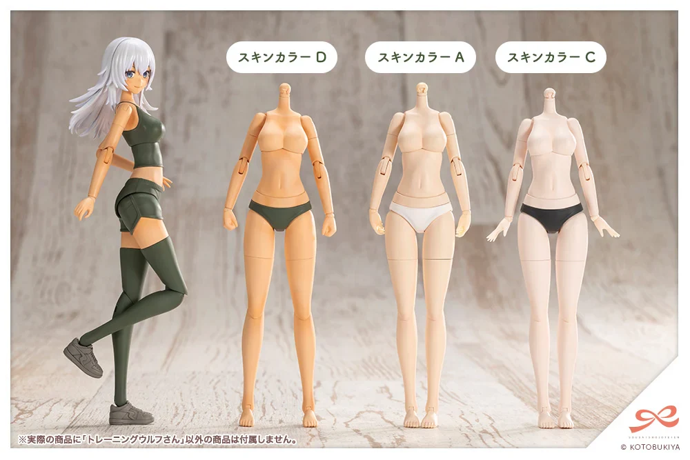 Sousai Shoujo Teien Training Wolf 1/10 Scale Model Kit - Image 11