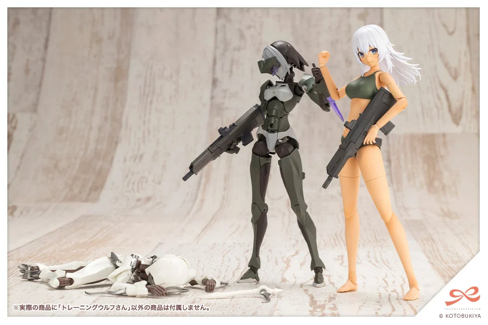 Sousai Shoujo Teien Training Wolf 1/10 Scale Model Kit - Image 16