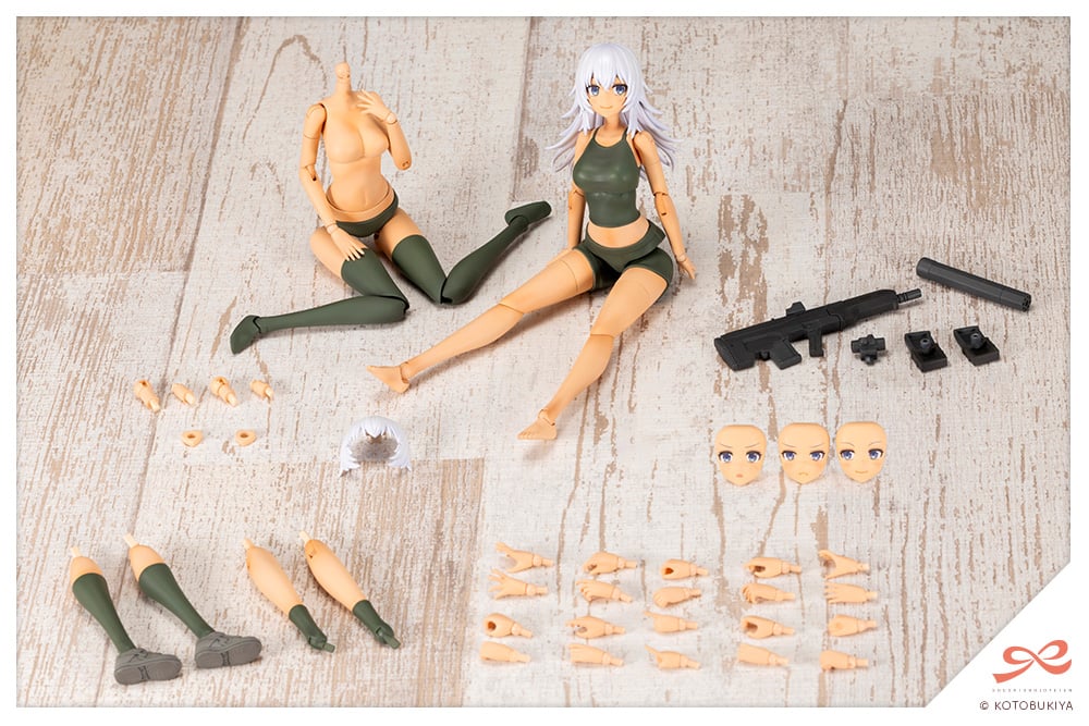 Sousai Shoujo Teien Training Wolf 1/10 Scale Model Kit - Image 18