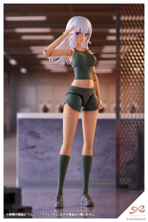 Sousai Shoujo Teien Training Wolf 1/10 Scale Model Kit - Image 3