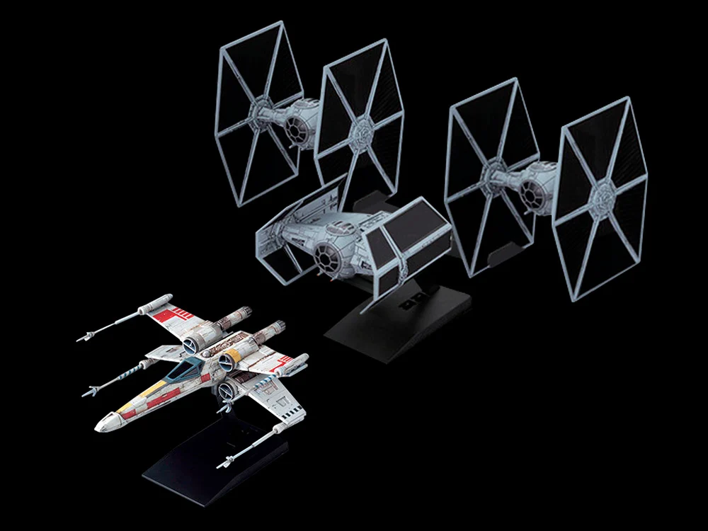 Star Wars A New Hope Vehicle Model 020 Trench Run Model Kit Set