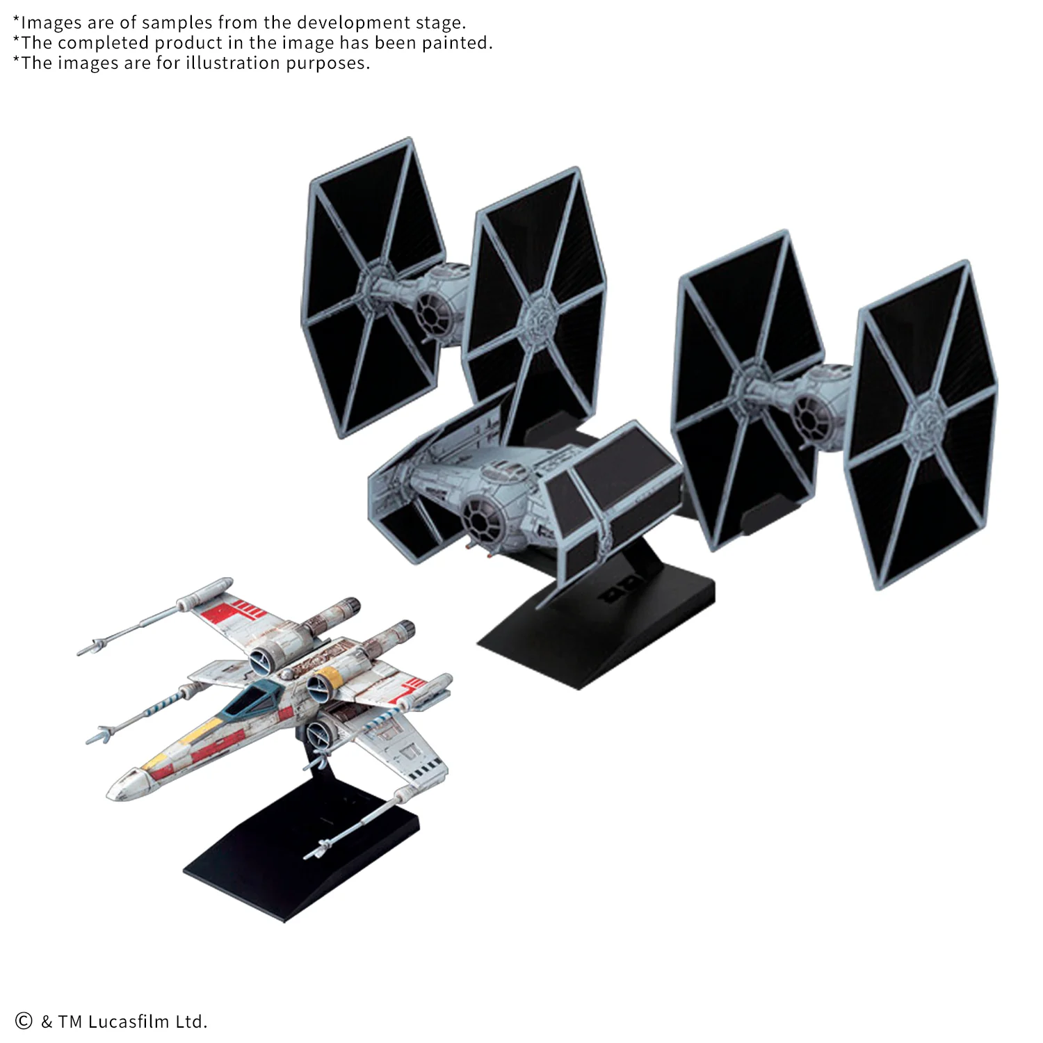 Star Wars A New Hope Vehicle Model 020 Trench Run Model Kit Set - Image 3