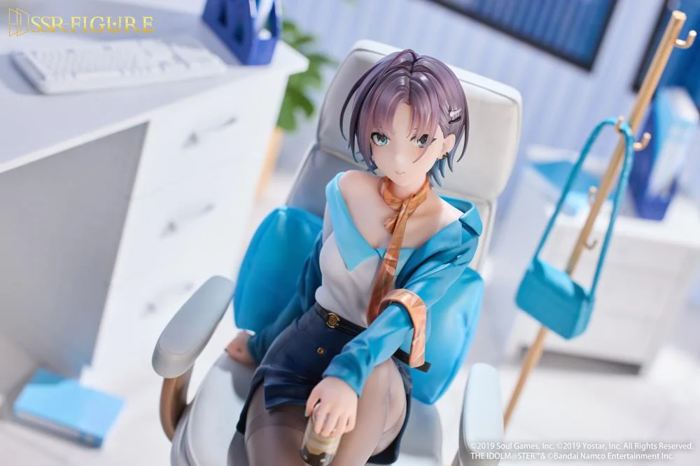 The Idolmaster Shiny Colors x Mahjong Soul SSR Figure Asakura Toru (Leisurely Grace Ver.) 1/7 Scale Figure - Image 4