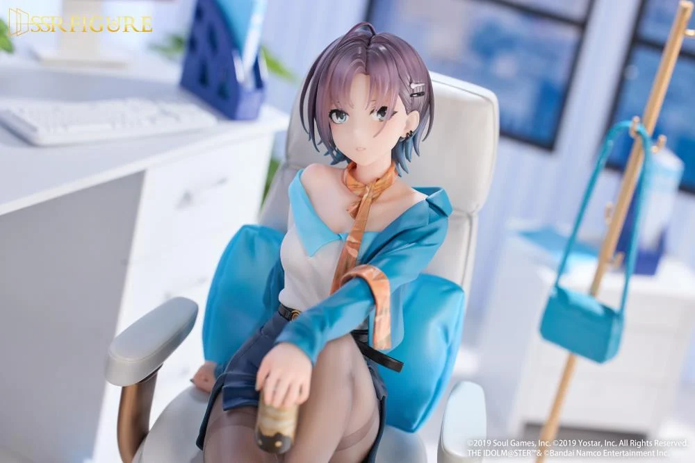 The Idolmaster Shiny Colors x Mahjong Soul SSR Figure Asakura Toru (Leisurely Grace Ver.) 1/7 Scale Figure - Image 5