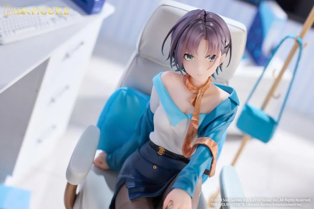 The Idolmaster Shiny Colors x Mahjong Soul SSR Figure Asakura Toru (Leisurely Grace Ver.) 1/7 Scale Figure - Image 6