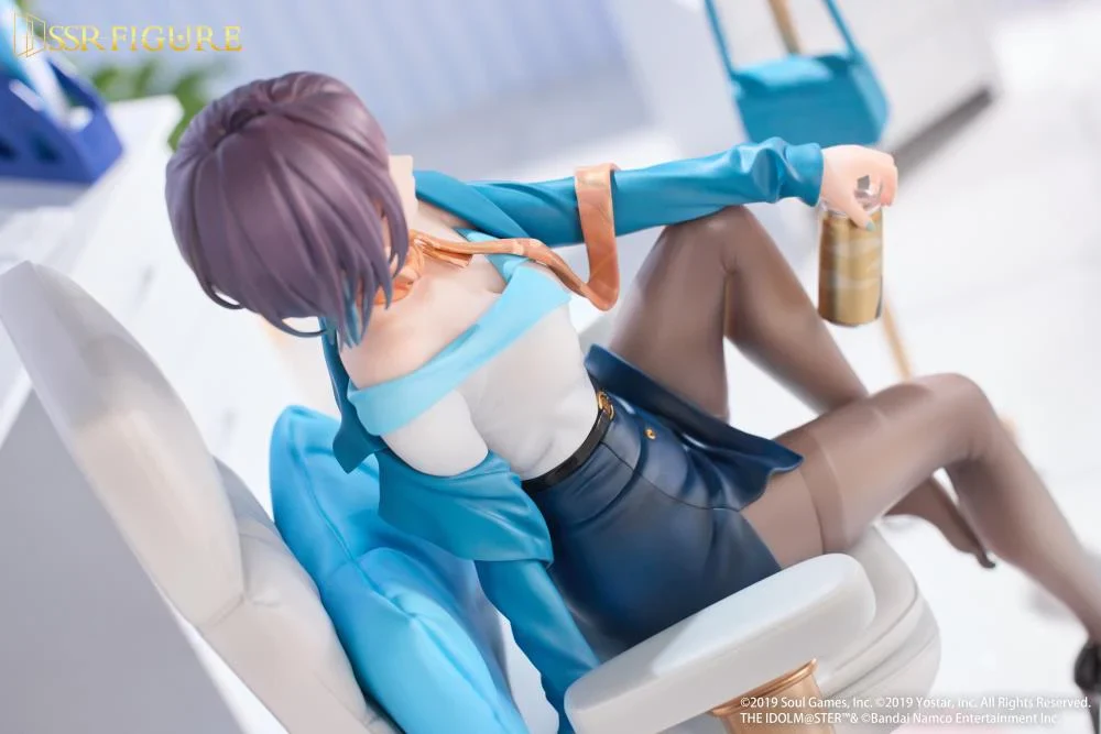 The Idolmaster Shiny Colors x Mahjong Soul SSR Figure Asakura Toru (Leisurely Grace Ver.) 1/7 Scale Figure - Image 9
