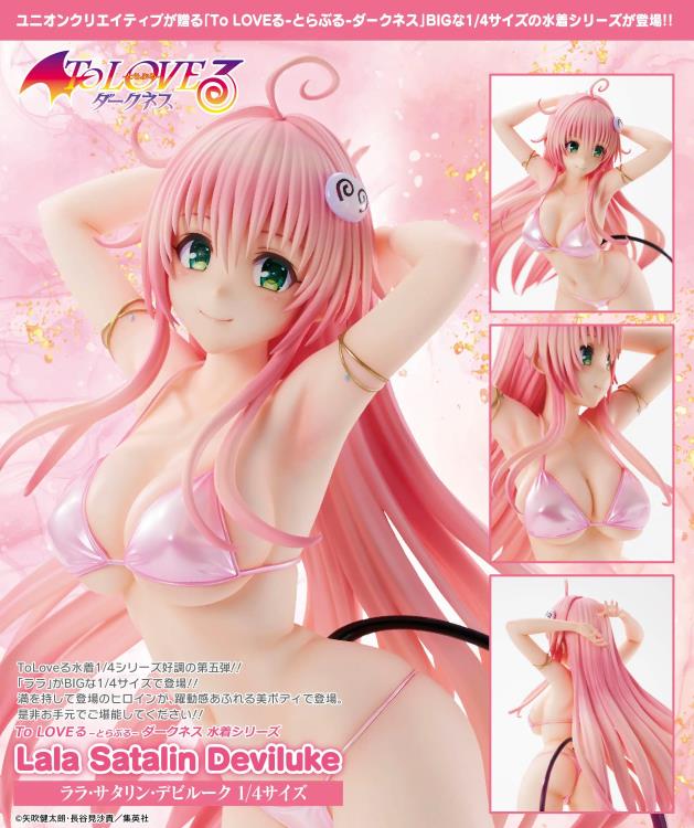 To Love-Ru Darkness Swimsuit Series Lala Satalin Deviluke 1/4 Scale Figure - Image 12