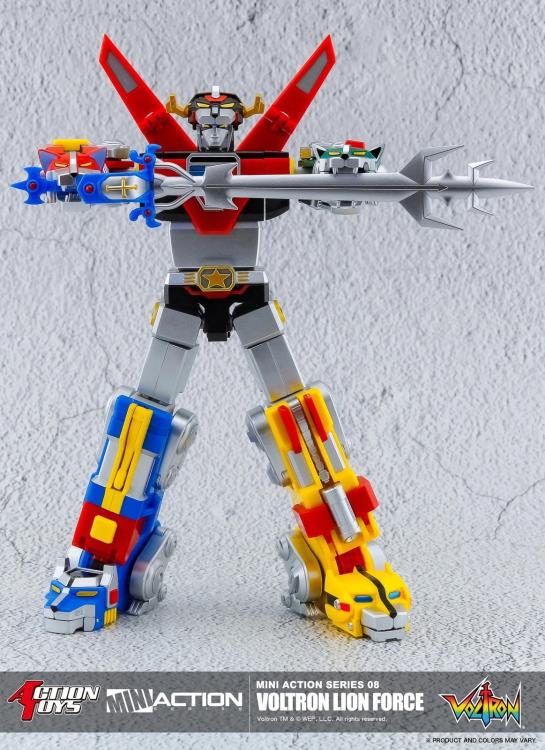 Voltron Defender of the Universe Mini Action Series 08 Voltron Lion Force Action Figure - Image 3
